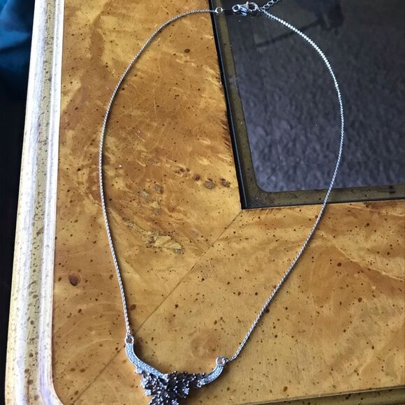 Natural Andalusite Sterling Silver Necklace - Picture 7 of 10